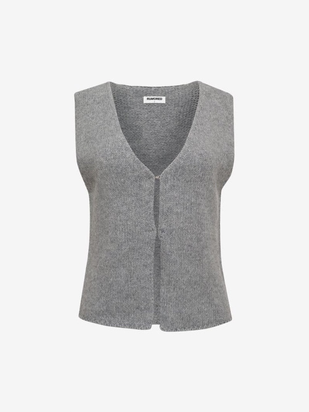 Rumored Prince Street Top | Heather Gray - L